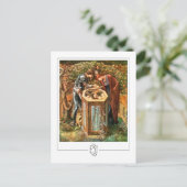 Edward Burne-Jones #160 - Fine Art Postcard Postkarte (Stehend Vorderseite)