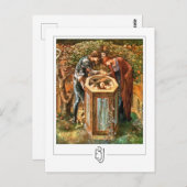 Edward Burne-Jones #160 - Fine Art Postcard Postkarte (Vorne/Hinten)