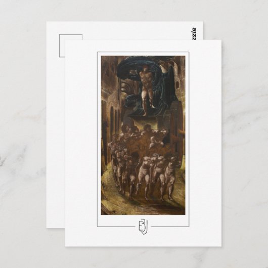 Edward Burne-Jones #16 - Fine Art Postcard Postkarte (Vorne/Hinten)