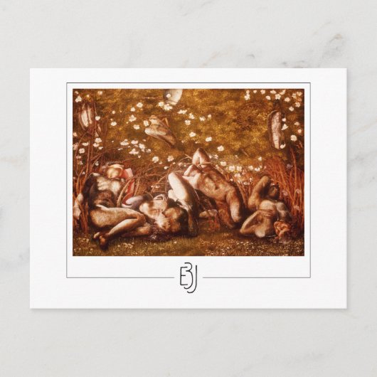 Edward Burne-Jones #18 - Fine Art Postcard Postkarte (Vorderseite)
