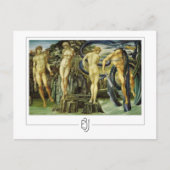 Edward Burne-Jones #19 - Fine Art Postcard Postkarte (Vorderseite)