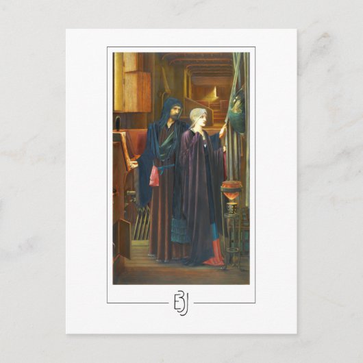 Edward Burne-Jones #21 - Fine Art Postcard Postkarte (Vorderseite)