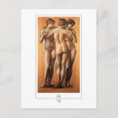 Edward Burne-Jones #251 - Fine Art Postcard Postkarte (Vorderseite)
