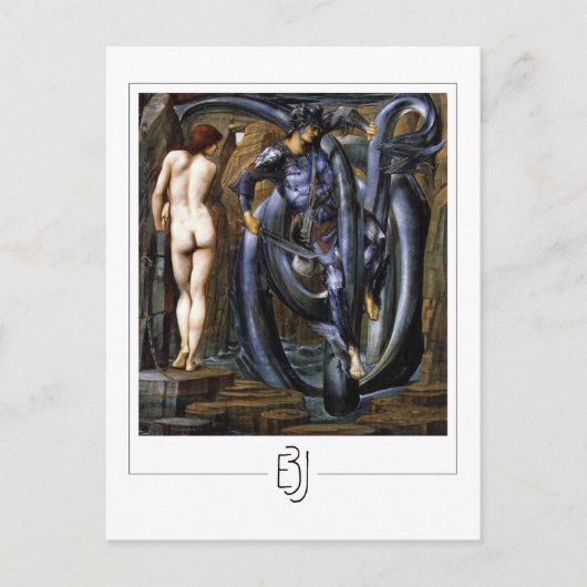 Edward Burne-Jones #261 - Fine Art Postcard Postkarte (Vorderseite)