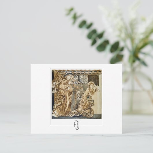 Edward Burne-Jones #29 - Fine Art Postcard Postkarte (Stehend Vorderseite)