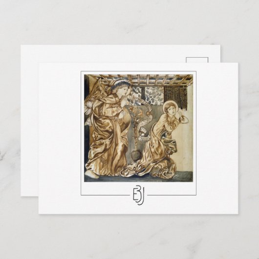Edward Burne-Jones #29 - Fine Art Postcard Postkarte (Vorne/Hinten)