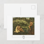 Edward Burne-Jones #2 - Fine Art Postcard Postkarte (Vorne/Hinten)
