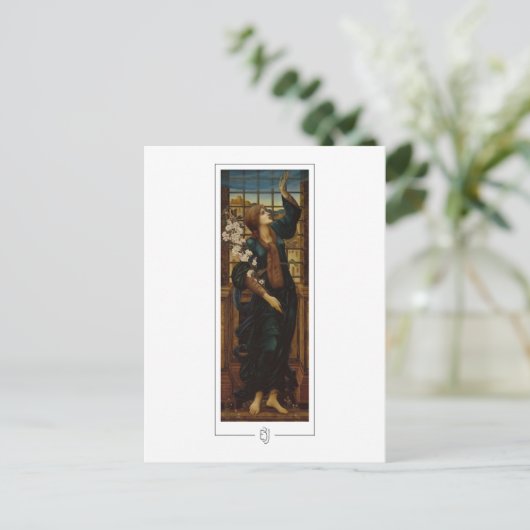 Edward Burne-Jones #48 - Fine Art Postcard Postkarte (Stehend Vorderseite)