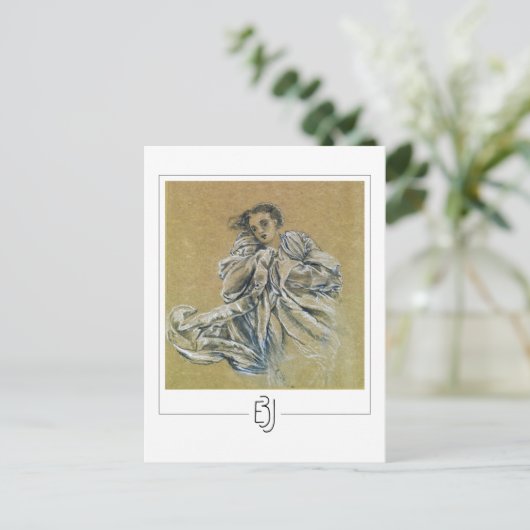 Edward Burne-Jones #49 - Fine Art Postcard Postkarte (Stehend Vorderseite)