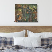 Edward Burne-Jones - Der Star von Bethlehem Leinwanddruck (Insitu (Schlafzimmer))