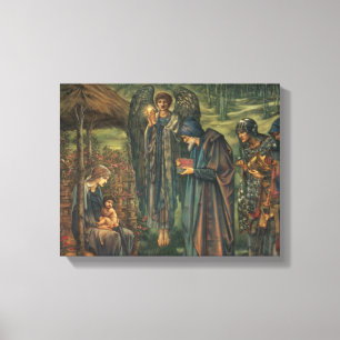 Edward Burne-Jones - Der Star von Bethlehem Leinwanddruck