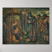 Edward Burne-Jones - Der Star von Bethlehem Poster (Vorne)