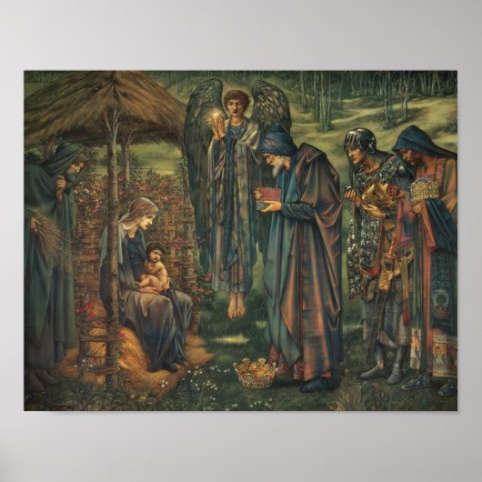 Edward Burne-Jones - Der Star von Bethlehem Poster (Vorne)