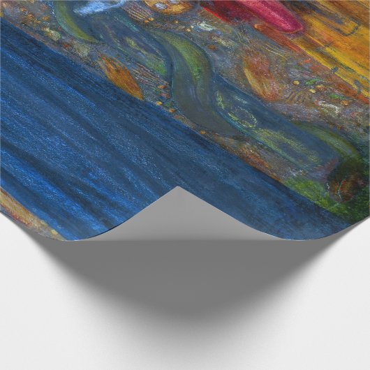 Edward Burne-Jones die Ankündigung Geschenkpapier (Ecke)