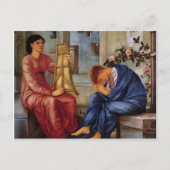 Edward Burne-Jones - Die Klage Postkarte (Vorderseite)