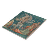 Edward Burne-Jones - Die Übergabe der Venus Fliese (Seite)