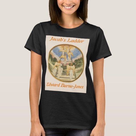 Edward Burne-Jones Jacobs Ladder Personalizable T T-Shirt (Vorderseite)