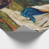 Edward Burne-Jones-Kampf St George tötet Drachen Geschenkpapier (Ecke)