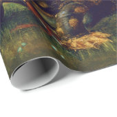 Edward Burne-Jones-Kampf St George tötet Drachen Geschenkpapier (Rolleneckpunkt)