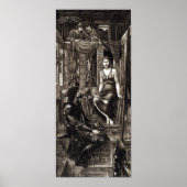 Edward Burne-Jones King Cophetua und der Beggar Poster (Vorne)