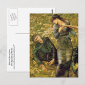 Edward Burne-Jones - Merlin GC Postkarte (Vorne/Hinten)