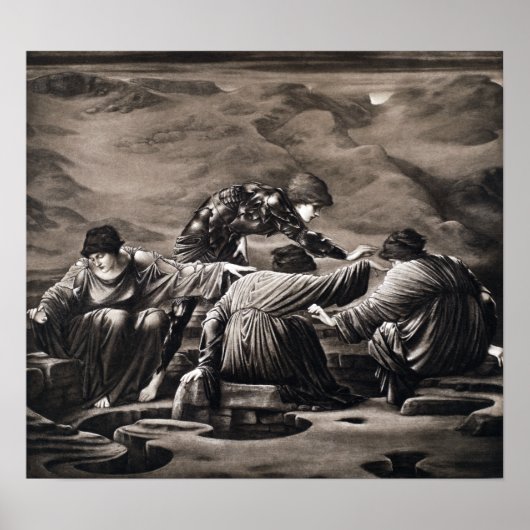 Edward Burne-Jones Perseus und der Graeae Poster (Vorne)