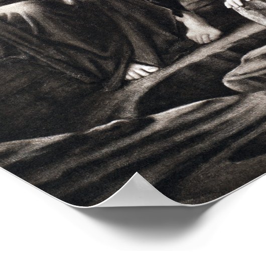 Edward Burne-Jones Perseus und der Graeae Poster (Ecke)