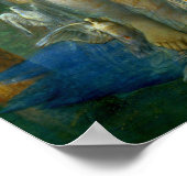 Edward Burne-Jones Pygmalion Poster (Ecke)