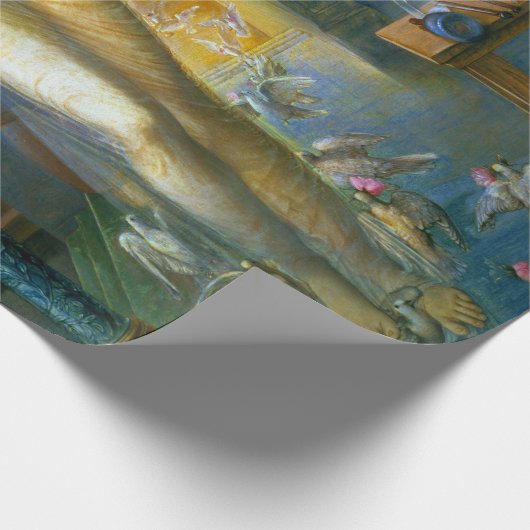 Edward Burne-Jones Pygmalion und das Bild der Gott Geschenkpapier (Ecke)