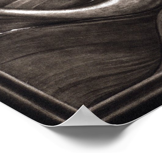 Edward Burne-Jones Sea Nymph Poster (Ecke)