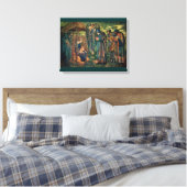 Edward Burne-Jones: Star von Bethlehem Leinwanddruck (Insitu (Schlafzimmer))