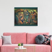Edward Burne-Jones: Star von Bethlehem Leinwanddruck (Insitu (Wohnzimmer))