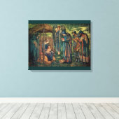 Edward Burne-Jones: Star von Bethlehem Leinwanddruck (Insitu (Holzboden))