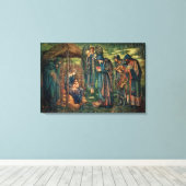 Edward Burne-Jones: Star von Bethlehem Leinwanddruck (Insitu (Holzboden))