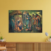Edward Burne-Jones: Star von Bethlehem Leinwanddruck (Insitu (Wohnzimmer))