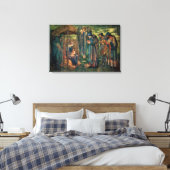 Edward Burne-Jones: Star von Bethlehem Leinwanddruck (Insitu (Schlafzimmer))