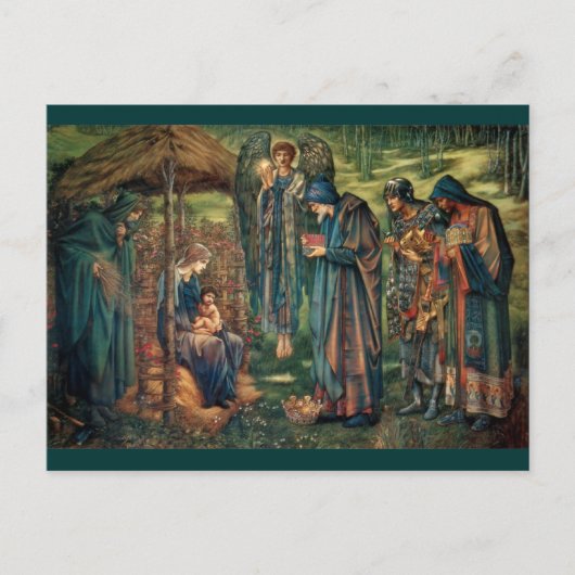 Edward Burne-Jones: Stern von Bethlehem Postkarte (Vorderseite)