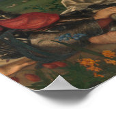 Edward Burne-Jones - The Liebe Song Poster (Ecke)