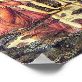 Edward Burne-Jones The Mirror of Venus Poster (Ecke)