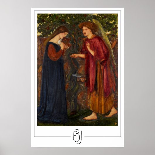 Edward Burne-Jones Zedign Art Poster #1 (Vorne)