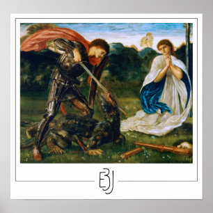 Edward Burne-Jones Zedign Art Poster #101