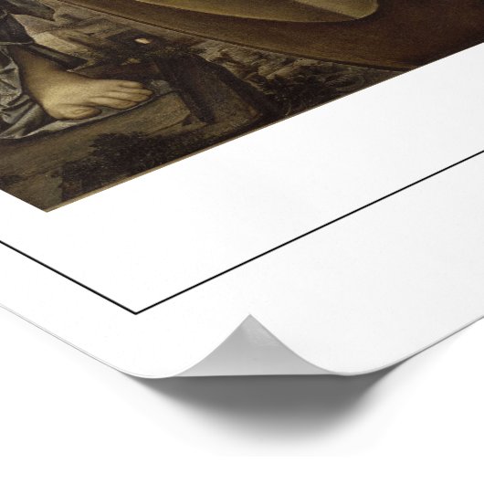 Edward Burne-Jones Zedign Art Poster #11 (Ecke)