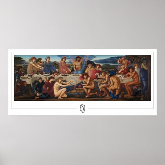Edward Burne-Jones Zedign Art Poster #126 (Vorne)