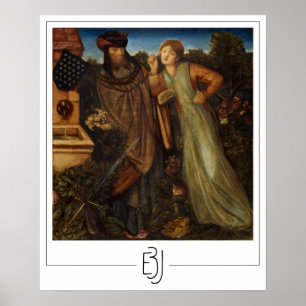 Edward Burne-Jones Zedign Art Poster #13