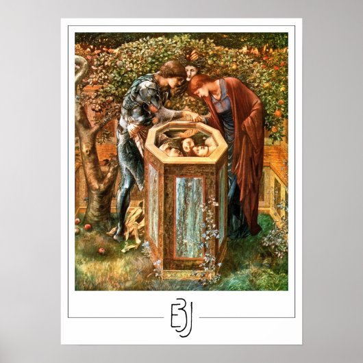 Edward Burne-Jones Zedign Art Poster #160 (Vorne)