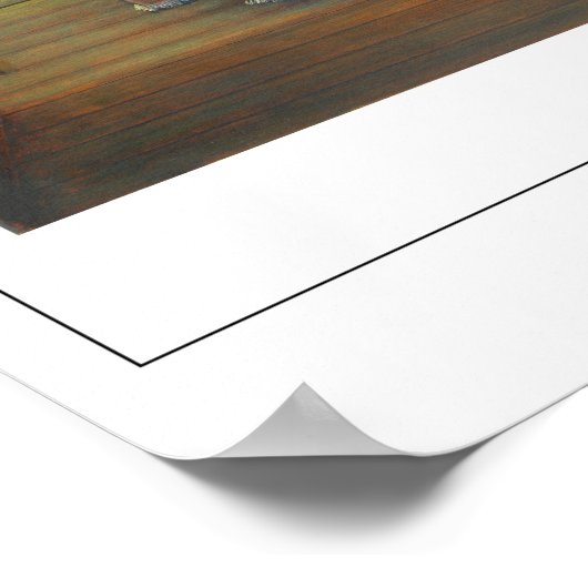 Edward Burne-Jones Zedign Art Poster #21 (Ecke)