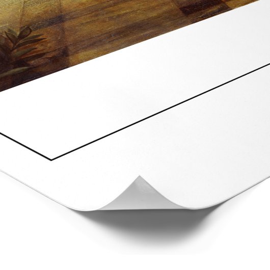 Edward Burne-Jones Zedign Art Poster #22 (Ecke)