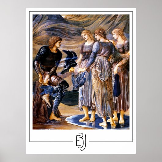 Edward Burne-Jones Zedign Art Poster #258 (Vorne)