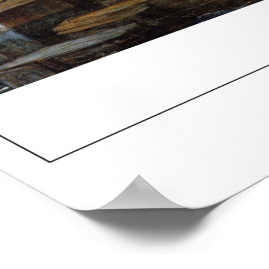 Edward Burne-Jones Zedign Art Poster #261 (Ecke)