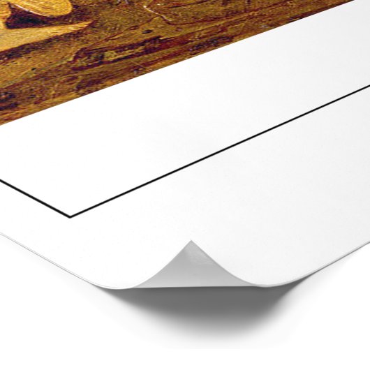 Edward Burne-Jones Zedign Art Poster #44 (Ecke)